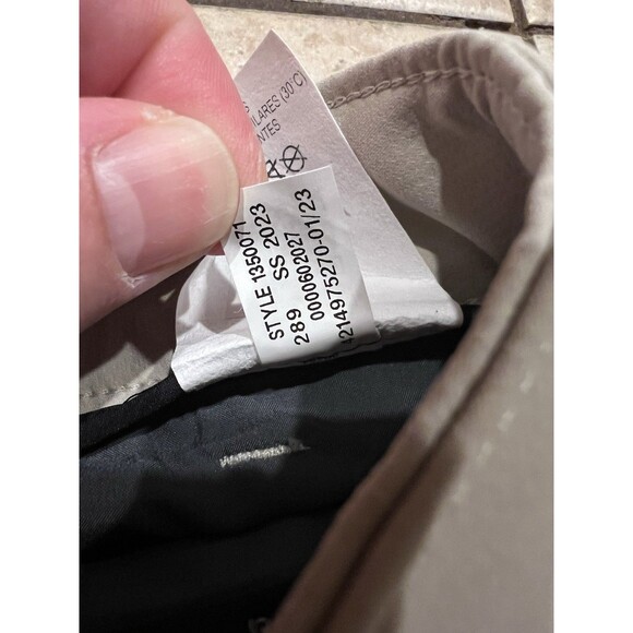 Under Armour Shorts Mens Size 36 Beige Performance Tech Golf 10" Inseam stretch - Picture 7 of 9